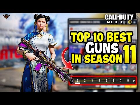 Top 10 META Gunsmiths in Call of Duty Mobile Season 11 😱 | Best Attachments |CODM Rank Matches #top
