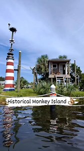 Historical Monkey Island on the Homosassa River in Florida #monkey #monkeyisland #HMI #historical #florida #homosassa #riverlife #river | River Karen