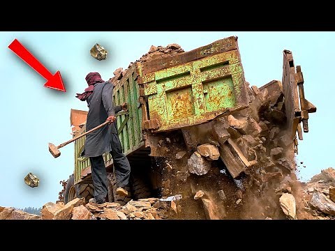 💆‍♀️ SUPER Relaxing Rock QUARRY CRUSHING Operations 🗿⛏️💥 Massive Stone Crushing Machines in Action!