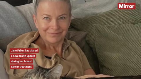 Jane Fallon shares update amid cancer surgery