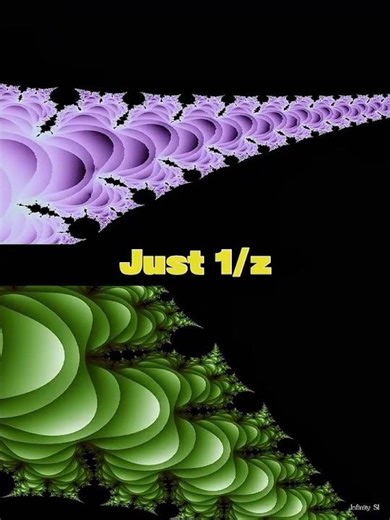 What Happens When You Divide a Fractal by Itself? 👁️❓ #fractal #math