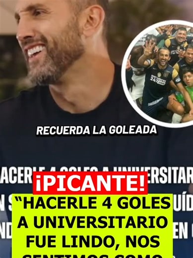 BARCOS MENCIONA LA GOLEADA A LA U #peru #futbol #parati #alianzalima #universitariodedeportes