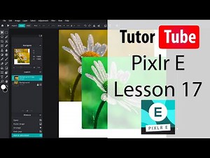 Pixlr E Tutorial - Lesson 17 - Crop