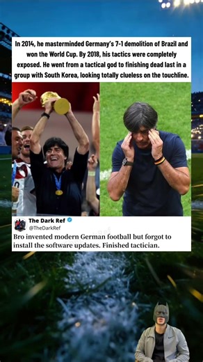 2018 Software Crash 🖥️📉 #Shorts #JoachimLow #Germany #WorldCup2018