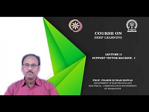 Lecture 11 : Support Vector Machine - I