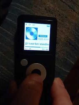 My first portable digital music Player Coby from 2009