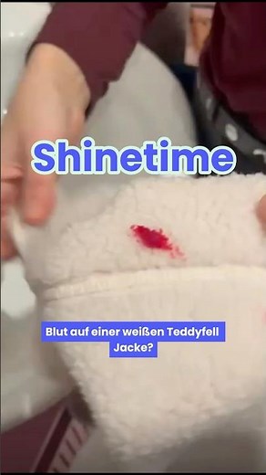 Blutflecken entfernen