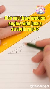 Can you draw precise angles with just a straight ruler?🤨 🔎 Angle Ruler .⁠ .⁠ .⁠ 🎈Get great deals for washi tapes, pens, brush pens, and much other stationery at our shop. Click the link in bio @stationerypal or visit stationerypal.com⁠ .⁠ .⁠ .⁠ #studygram #planneraddict #stationerylover #plannerlove #studyaccount #plannerjunkie #bujoinspiration #plannersupplies #stationery #stationeryaddict #stationerylove #stationeryshop #notebook #handlettering #paper #ideas #bulletjournalcommunity #art #bu