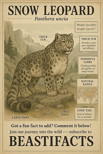 #Leopard #Snow #Wildlife #Nature #Animal