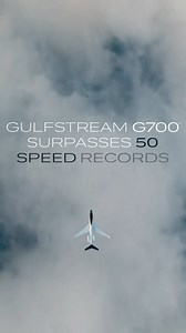 The mighty #G700 — the fastest aircraft in the Gulfstream fleet — officially surpassed 50 speed records en route to the #SingaporeAirshow. 🏁 Los Angeles to Nice, France | 10 hrs 13 min | Mach 0.90 🏁 Nice, France to Singapore | 11 hrs 30 min | Mach 0.90 The G700 features the most spacious cabin in business aviation and has higher than originally announced performance with a max range of 7,750 nm/14,353 km at Mach 0.85 and 6,650 nm/12,316 km at Mach 0.90 as well as a max speed of Mach 0.935. Lea