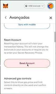 Como resetar o Metamask em 30 segundos