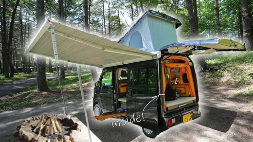 Touring a kei wagon camper