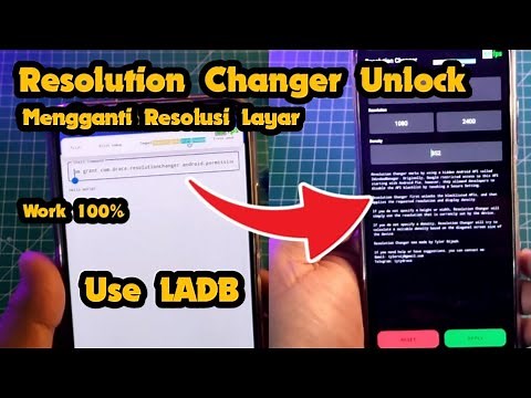 Tutorial Unlock Settings Resolution Changer Menggunakan LADB | FULL Tutorial | No UBL No Root