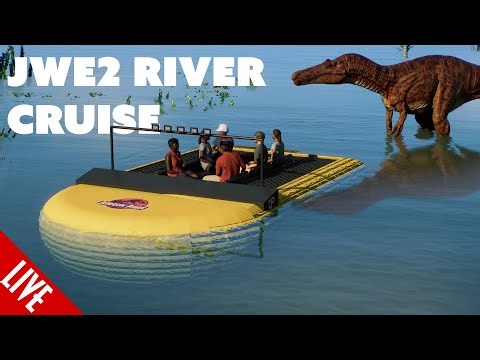 🔲 Building a (totally Safe) River Cruise In JWE2 | Jurassic World Evolution 2 Modded