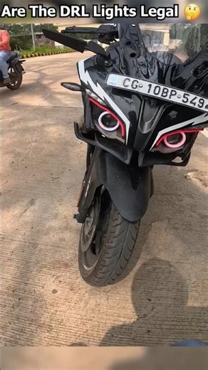 DRL INSTALLATION IS LEGAL OR NOT 🤔? | LEGAL VS ILLEGAL MODIFICATION | #shorts #youtubeshorts