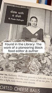 10K views · 295 reactions | We cooked up something special for Black History Month: An up-close look at the Library’s first edition copy of “A Date with a Dish” by Freda DeKnight, Ebony magazine’s very first food editor. Learn more about DeKnight, and get access to the FREE digitized copy of the cookbook at oneclick.bio/librarycongress. | The Library of Congress | Facebook