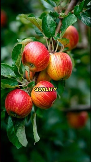 White Powder on Apple Trees😳 | #shorts #facts #biology