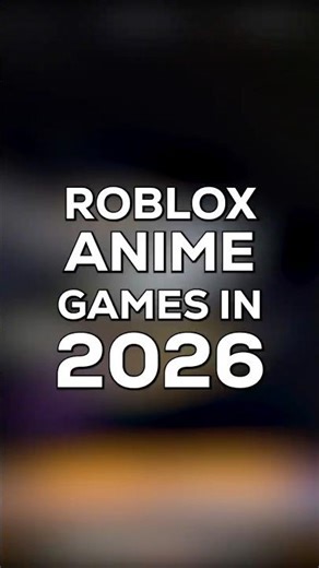 RANKING ROBLOX ANIME GAMES 2026 #roblox #tierlist #shorts