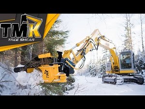 TMK 400 in real action! // TMK Tree Shear