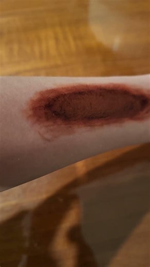 is this a good fake cut for Crayola markers? #specialeffects #colors #artist #art #creepy #disgust