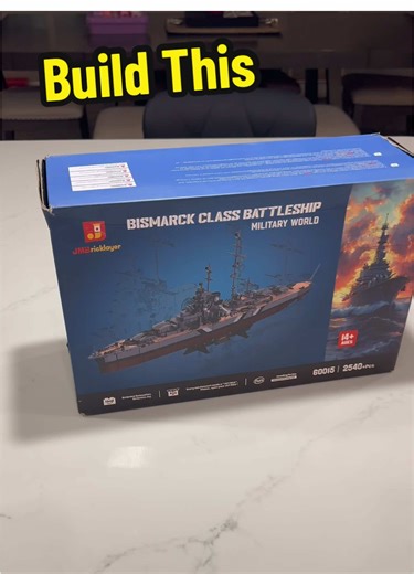 Premium 2573-Piece Battleship Build for Enthusiasts