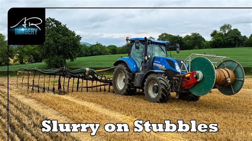 Barley cut and now time to get it turned over ready for sowing again. We have Tim from Hunniford Farms in the hotseat of the New Holland Agriculture T7.210 coupled to the 12m SlurryKat dribble bar. As we can see over in the background the T7 plouging as well. Youtube Link - https://youtu.be/ssC6qUTyiJs #arimagery #farming #agriculture Affiliate Link KentFaith Website Discount Code - ARIMAGERY Website Link https://www.arimagery.co.uk/ | AR Imagery - Farming & Agricultural Videographer