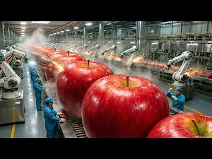 How It's Made: Apple Juice | Inside the Factory from Orchard to Bottle Process