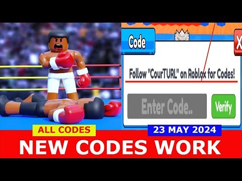 *NEW CODES MAY 23, 2024* Boxing Clicker Simulator ROBLOX | ALL CODES
