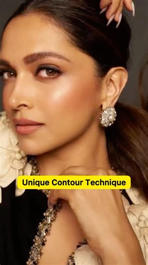Unique Contour Technique #beauty #tips