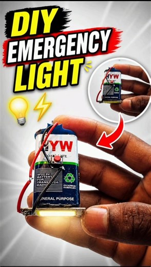 Making homemade emergency light #shorts #vairal #shortsfeed #ytshorts #youtubeshorts