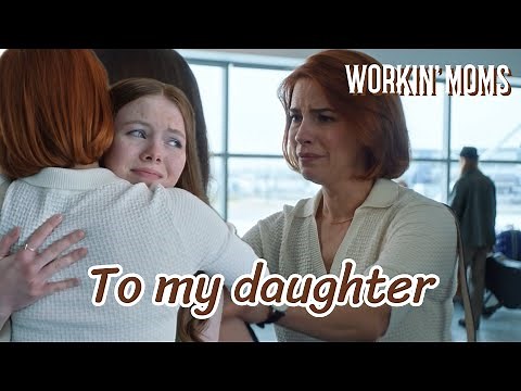 Workin' Moms S7 E13 :: Anne(mom) and Alice(daughter) at Airport🥹