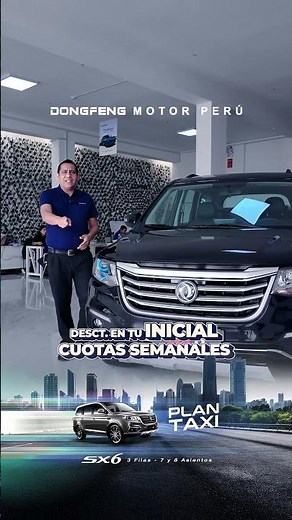 La Dongfeng SX6 lo tiene todo; espacio, potencia y estilo. 🚘✨