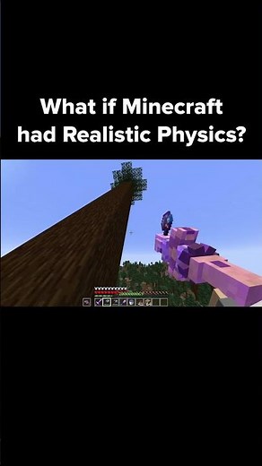 Minecraft Realistic Physics