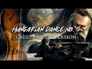 Hungarian Dance No. 5 - Creepy Music Version (Violin and Horror Soundtrack)