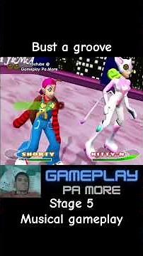 Bust a groove stage 5 shorty vs kitty-n musical gameplay #retrogaming #retrogames #gameplay