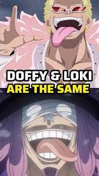 Doflamingo And Loki Share A lot In Common In One Piece #shorts #onepiece