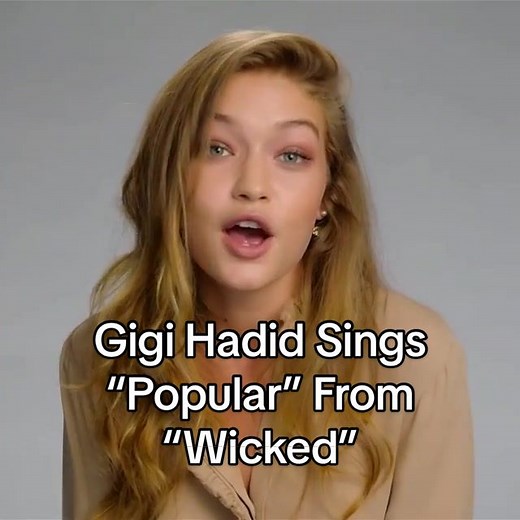 Gigi Hadid's Memorable Rendition of 'Popular' from Wicked