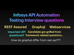 Infosys API Automation Interview questions & Answers - 2024