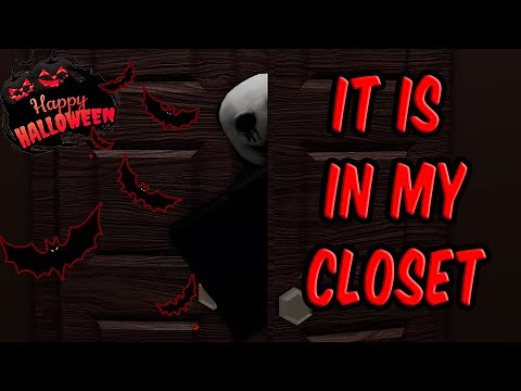 IT IS IN MY CLOSET... | ROBLOX HALLOWEEN STORY 3D ANIMATION | ‪@nayvexxxxx‬