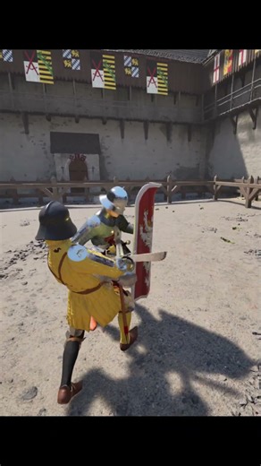 Deadly stab in a Half Sword Duel