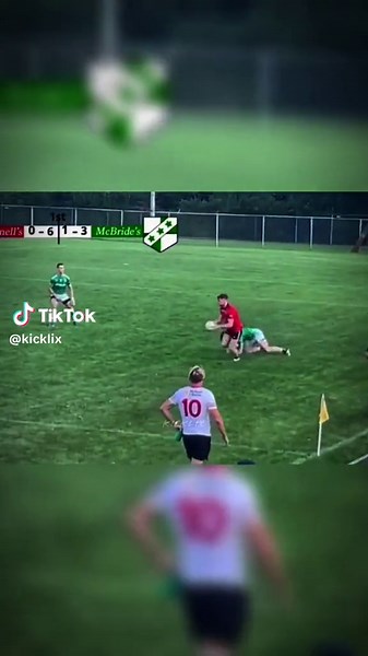 Rian O'Neill Amazing Outside Boot Shot in Gaelic Football
