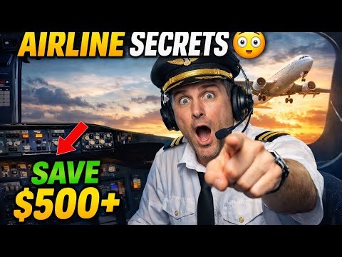 Airline Secrets From the Cockpit ✈️ | How to Book Flights Cheap (All-in-One Guide)