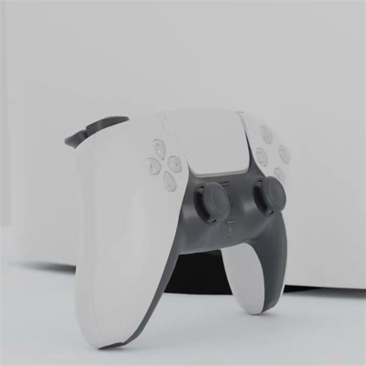 PlayStation 5 3d Animation in Blender | Cinematic PS5 | Blender 3D | Hussain3D #Shorts #animation