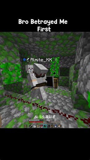 Bro Betrayed Me First #minecraft