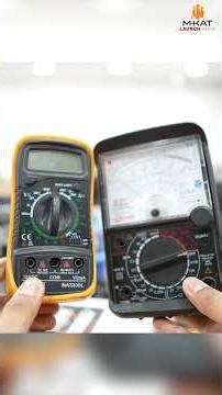 Digital Multimeter vs Analog Multimeter | Which is Better for Diagnostics?