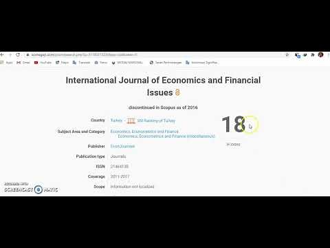 How to see the Journal Ranking (Q) in Scimago (SJR)