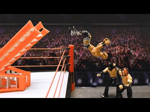 Ricochet & Ali vs. The Hardy Boyz: Action Figure Showdown