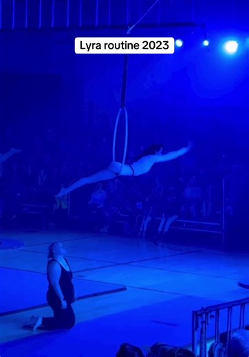 Another flashback … Lyra routine from 2023 show season #lyra #hoop #aerial #aerialhoop #aerialist #lyratricks #aeriallyra