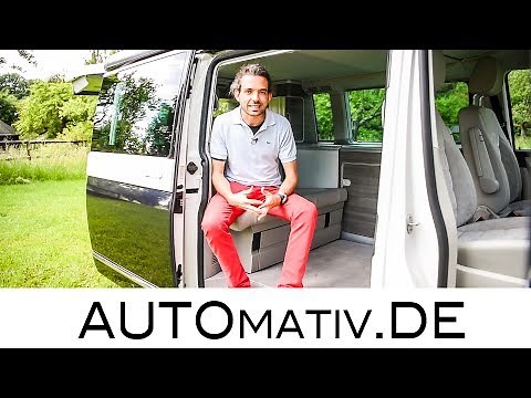 VW Volkswagen T6 California Ocean Blue Edition (2017) im Test - Deep Dive Bulli Camping Bus