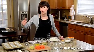 Carrot Muffins Recipe Demonstration - Joyofbaking.com